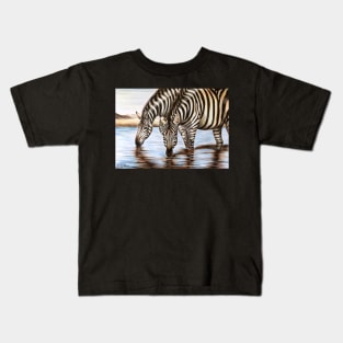 Zebras Kids T-Shirt